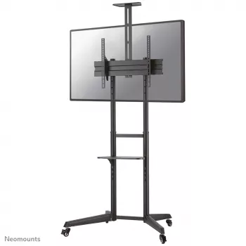 Neomounts FL50-550BL1 TV vežimėlis 37-70 col., juodas, nešiojamas grindų stovas, plienas, 50 kg, 94 cm (37 col.), 177,8 cm (70 col.)