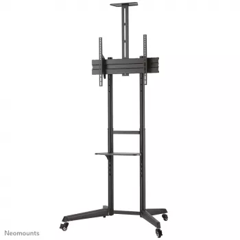 Neomounts FL50-550BL1 TV vežimėlis 37-70 col., juodas, nešiojamas grindų stovas, plienas, 50 kg, 94 cm (37 col.), 177,8 cm (70 col.)