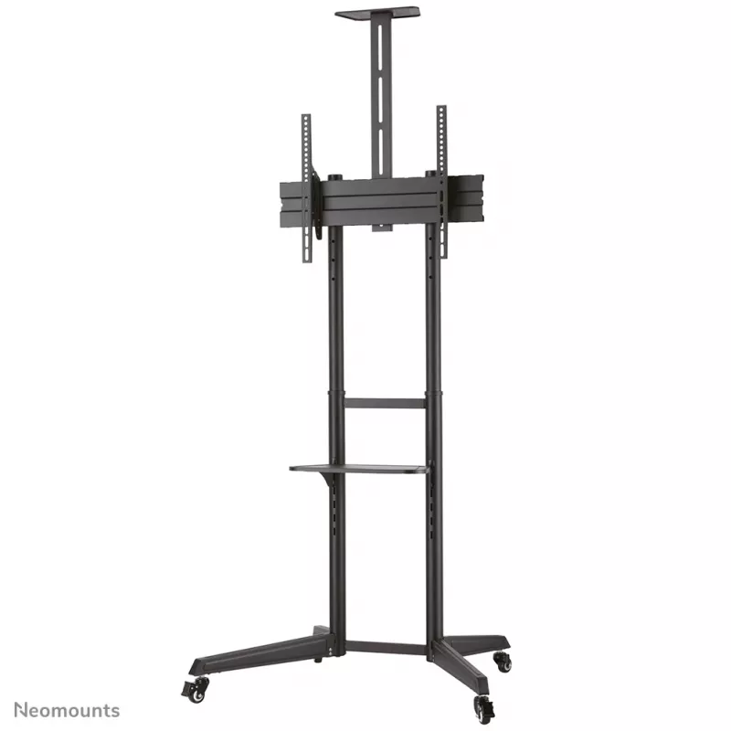 Neomounts FL50-550BL1 TV vežimėlis 37-70 col., juodas, nešiojamas grindų stovas, plienas, 50 kg, 94 cm (37 col.), 177,8 cm (70 col.)