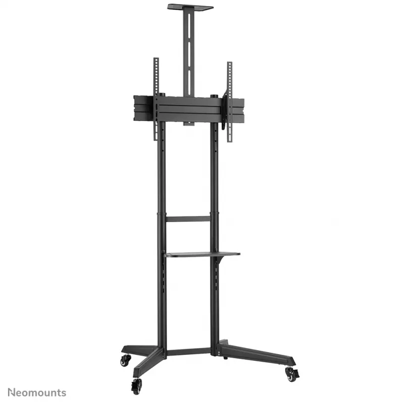 Neomounts FL50-550BL1 TV vežimėlis 37-70 col., juodas, nešiojamas grindų stovas, plienas, 50 kg, 94 cm (37 col.), 177,8 cm (70 col.)