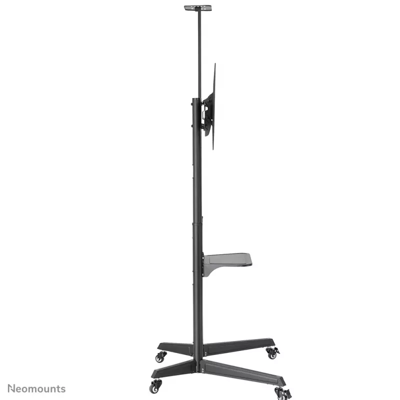 Neomounts FL50-550BL1 TV vežimėlis 37-70 col., juodas, nešiojamas grindų stovas, plienas, 50 kg, 94 cm (37 col.), 177,8 cm (70 col.)