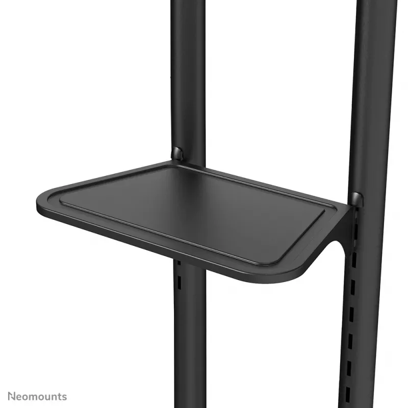 Neomounts FL50-550BL1 TV vežimėlis 37-70 col., juodas, nešiojamas grindų stovas, plienas, 50 kg, 94 cm (37 col.), 177,8 cm (70 col.)