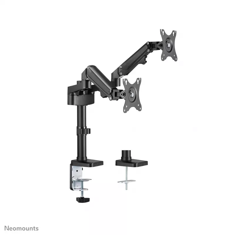 Neomounts DS70-750BL2 Monitoriaus rankena 17-27 col. - dujinė spyruoklė, Spaustuvas / Grommet, 7 kg, 43.2 cm (17 inch), 68.6 cm (27 inch), 100 x 100 mm, Juoda