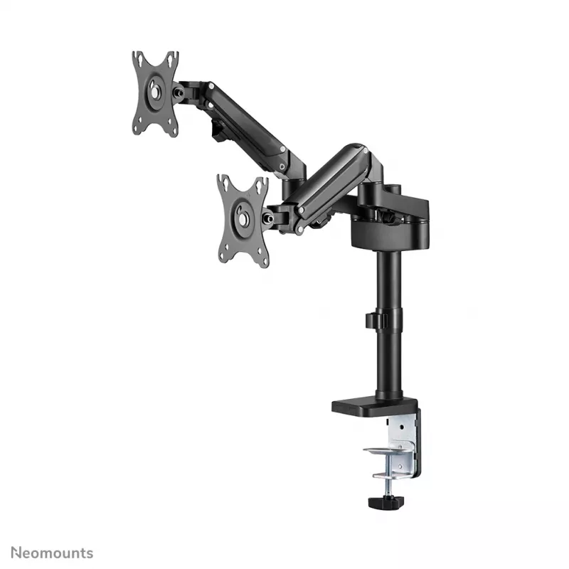 Neomounts DS70-750BL2 Monitoriaus rankena 17-27 col. - dujinė spyruoklė, Spaustuvas / Grommet, 7 kg, 43.2 cm (17 inch), 68.6 cm (27 inch), 100 x 100 mm, Juoda