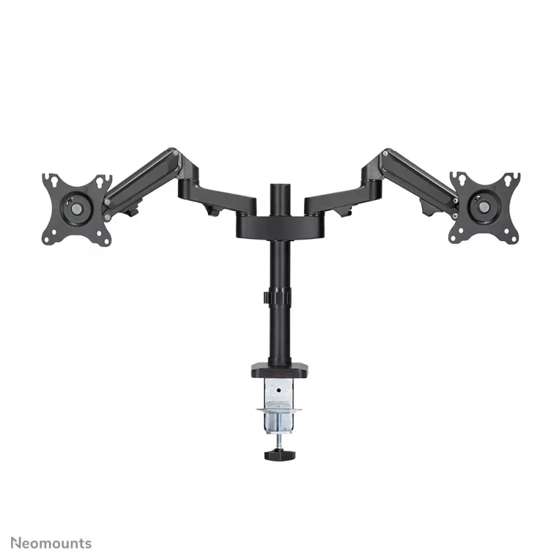 Neomounts DS70-750BL2 Monitoriaus rankena 17-27 col. - dujinė spyruoklė, Spaustuvas / Grommet, 7 kg, 43.2 cm (17 inch), 68.6 cm (27 inch), 100 x 100 mm, Juoda