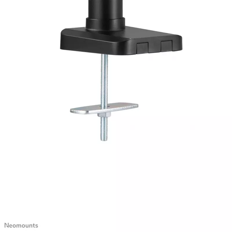 Neomounts DS70-750BL1 monitoriaus laikiklis 17-27 coliai - dujinė spyruoklė, spaustuvas / kiaurymė, 7 kg, 43,2 cm (17 colių), 68,6 cm (27 colių), 100 x 100 mm, juodas