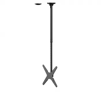 Neomounts FPMA-C340Juoda monitoriaus/TV laikiklis prie lubų 32–75 col. – aukštis 106–156 cm