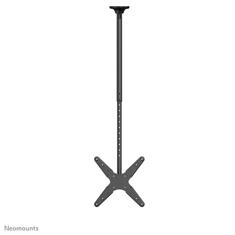 Neomounts FPMA-C340Juoda monitoriaus/TV laikiklis prie lubų 32–75 col. – aukštis 106–156 cm