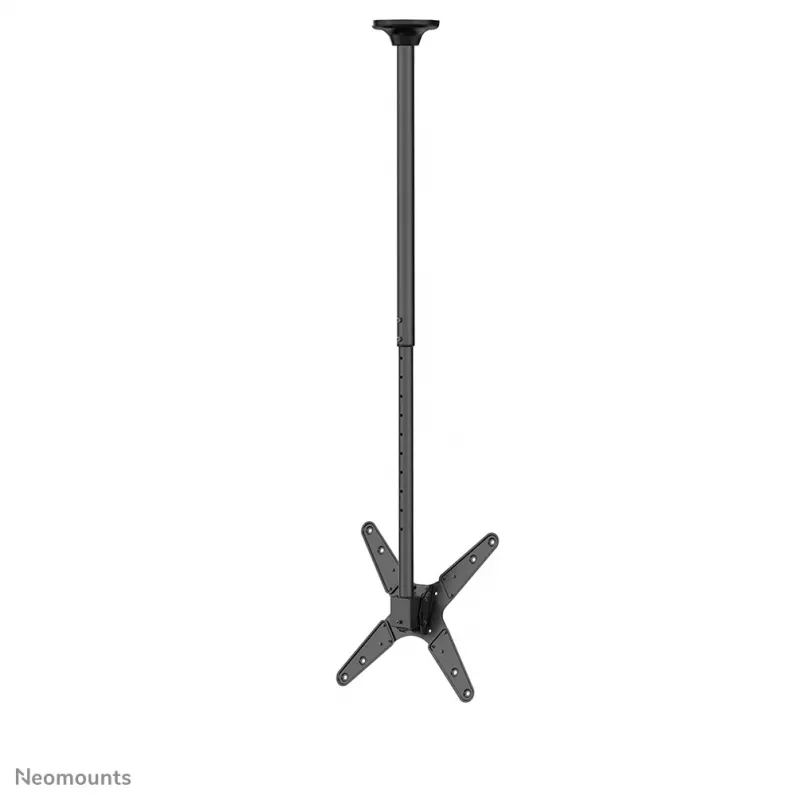 Neomounts FPMA-C340Juoda monitoriaus/TV laikiklis prie lubų 32–75 col. – aukštis 106–156 cm