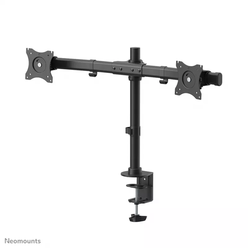 Neomounts FPMA-DCB100DJuoda Monitoriaus laikiklis 10-27 colių, Spaustuvas/Įvorė, 10 kg, 25.4 cm (10 colių), 68.6 cm (27 colių), 100 x 100 mm, Juoda