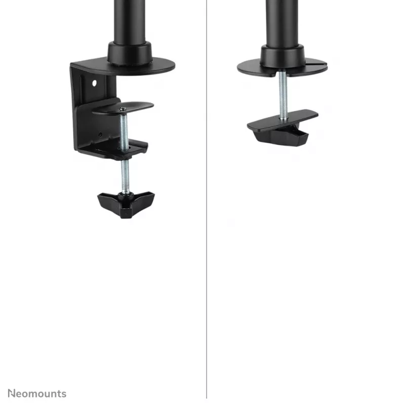 Neomounts FPMA-DCB100DJuoda Monitoriaus laikiklis 10-27 colių, Spaustuvas/Įvorė, 10 kg, 25.4 cm (10 colių), 68.6 cm (27 colių), 100 x 100 mm, Juoda