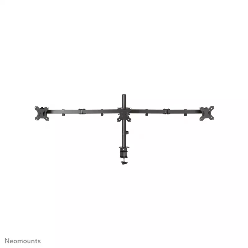 Neomounts FPMA-D550D3Juoda monitoriaus laikiklis 10-27 col., spaustuvas / kiaurymė, 6 kg, 25.4 cm (10 col.), 68.6 cm (27 col.), 100 x 100 mm, juodas