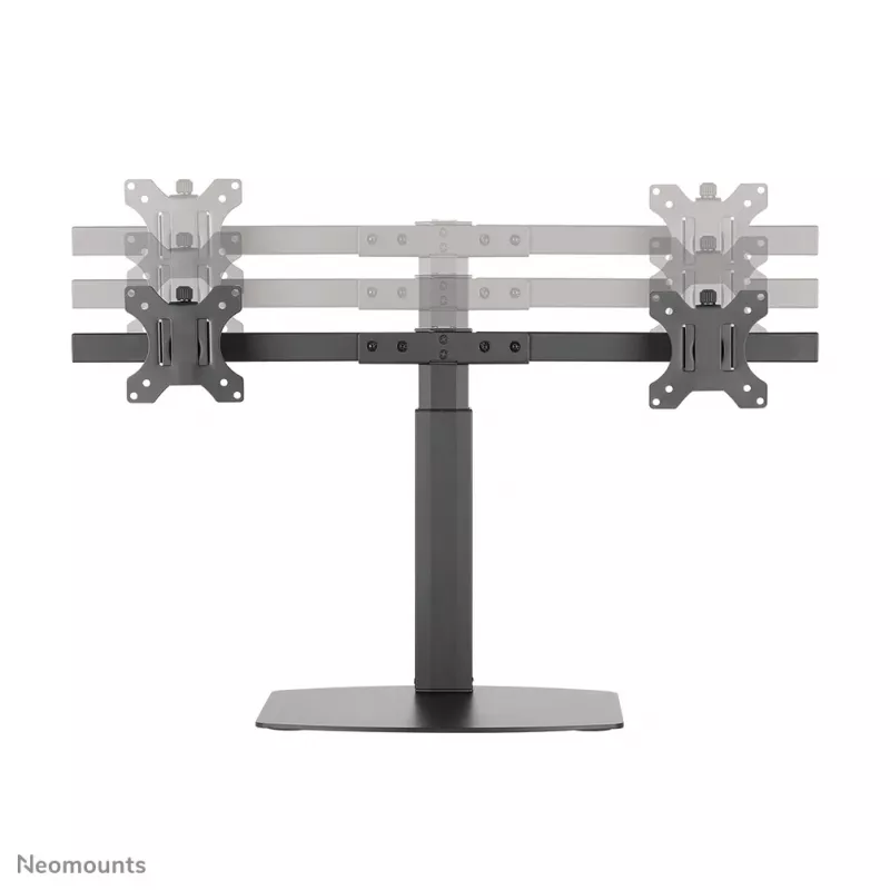 Neomounts FPMA-D865DJuoda Monitor stovas 10-27 colių - dujinė spyruoklė