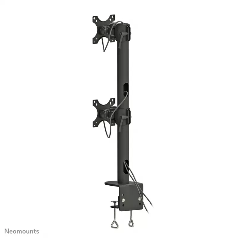 Neomounts FPMA-D960DVJuodaPLUS monitoriaus rankena 17-49 colių – vertikalus montavimas