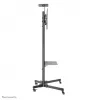 Neomounts PLASMA-M1700E televizoriaus stovas 32-70 colių, juodas, nešiojamas grindų stovas, plienas, 50 kg, 81,3 cm (32 colių), 177,8 cm (70 colių)