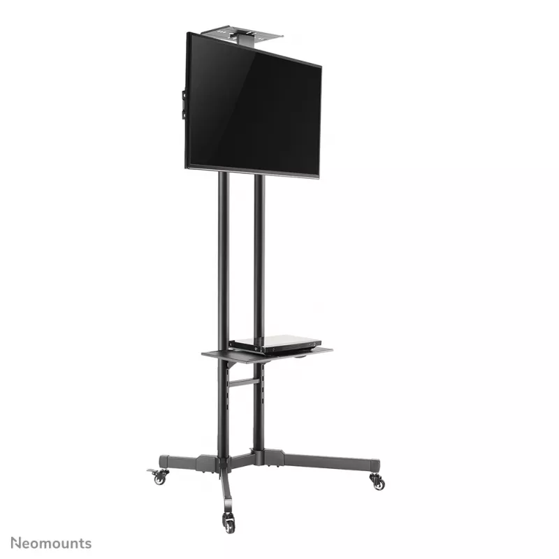 Neomounts PLASMA-M1700E televizoriaus stovas 32-70 colių, juodas, nešiojamas grindų stovas, plienas, 50 kg, 81,3 cm (32 colių), 177,8 cm (70 colių)