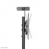 Neomounts PLASMA-M1700E televizoriaus stovas 32-70 colių, juodas, nešiojamas grindų stovas, plienas, 50 kg, 81,3 cm (32 colių), 177,8 cm (70 colių)