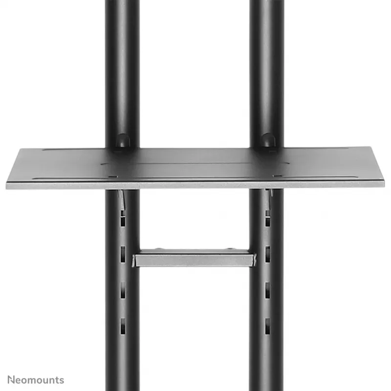Neomounts PLASMA-M1700E televizoriaus stovas 32-70 colių, juodas, nešiojamas grindų stovas, plienas, 50 kg, 81,3 cm (32 colių), 177,8 cm (70 colių)