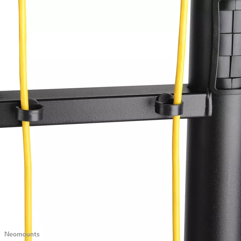 Neomounts PLASMA-M1700E televizoriaus stovas 32-70 colių, juodas, nešiojamas grindų stovas, plienas, 50 kg, 81,3 cm (32 colių), 177,8 cm (70 colių)
