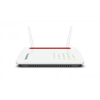 Dėžutė FRITZ 6850 5G belaidis maršrutizatorius Gigabit Ethernet Dviejų juostų (2,4 GHz / 5 GHz) Juoda, Raudona, Balta