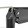 Neomounts NM-D775DX3Juoda monitoriaus laikiklis 17-27 col. - dujinė spyruoklė - Topfix - 180° stabdymo mechanizmas