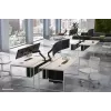 Neomounts NM-D775DX3Juoda monitoriaus laikiklis 17-27 col. - dujinė spyruoklė - Topfix - 180° stabdymo mechanizmas