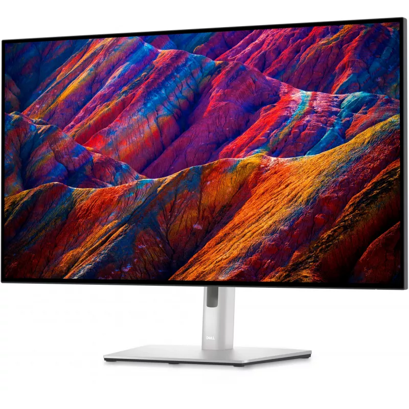 DELL UltraSharp 32 4K USB-C Hub Monitor - U3223QE, 80 cm (31,5 colio), 3840 x 2160 pikselių, 4K Ultra HD, LCD, 8 ms, sidabrinė