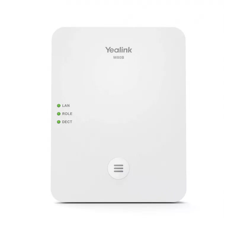 Yealink W80B DECT bazinė stotis Balta