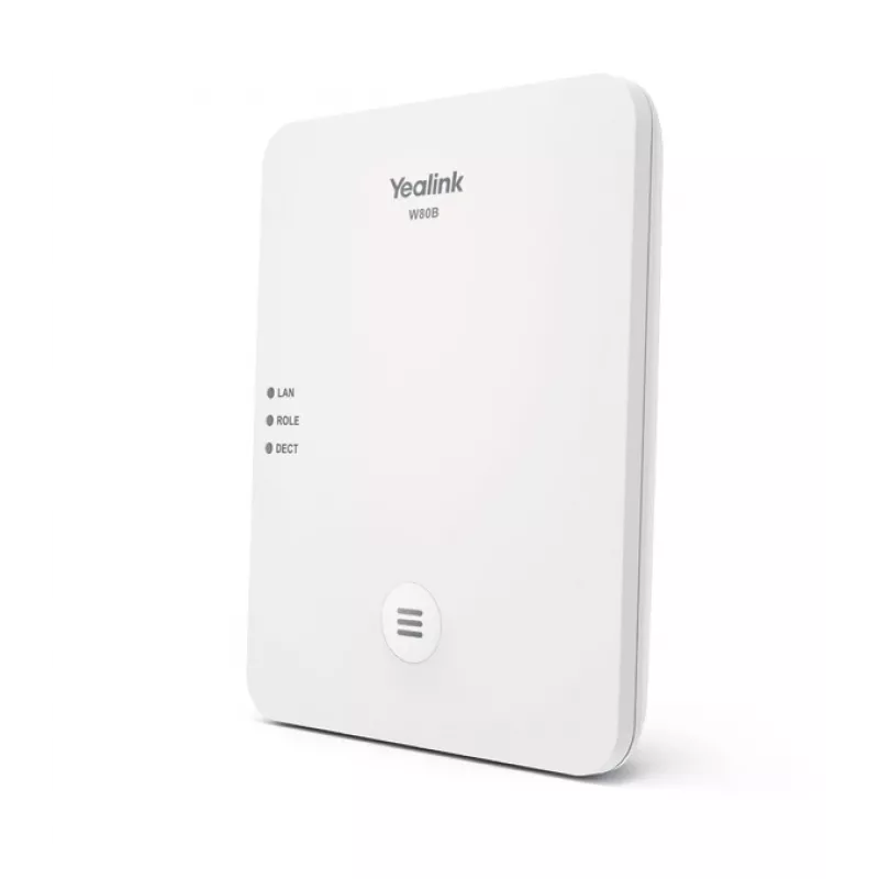 Yealink W80B DECT bazinė stotis Balta