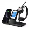 Yealink WH66 Dual UC-DECT belaidė ausinė, Belaidė, Biuras/Skambučių centras, 20 - 20000 Hz, 127 g, Ausinė, Juoda