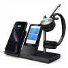 Yealink WH66 Dual UC-DECT belaidė ausinė, Belaidė, Biuras/Skambučių centras, 20 - 20000 Hz, 127 g, Ausinė, Juoda