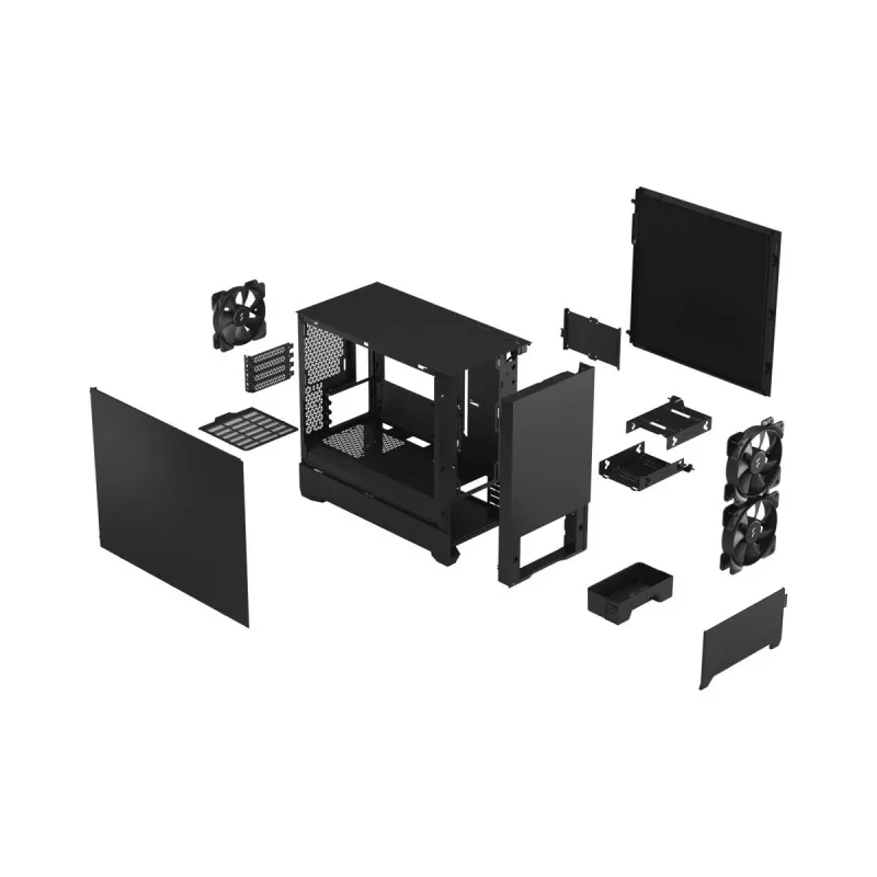 FRACTAL DESIGN Fractal Design Pop Mini Silent Juoda Solid
