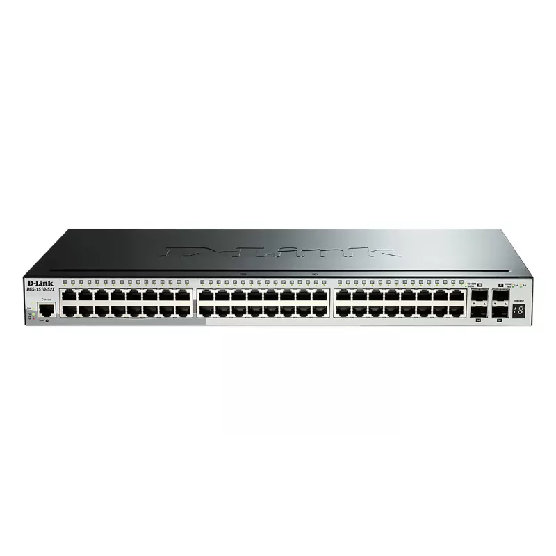 D-Link DGS-1510-20/E tinklo komutatorius Valdomas L2/L3 Gigabit Ethernet (10/100/1000) 1U Pilka