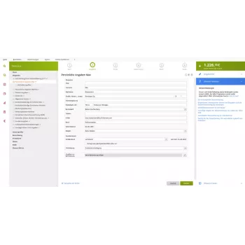 Lexware QuickSteuer Deluxe 2023 Finansinė analizė 1 licencija (-ų)