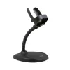 HONEYWELL brūkšninių kodų skaitytuvas Voyager 1250g USB rinkinys - įskaitant juodą skaitytuvą 1250g ir USB A tipo spiralinį kabelį 3m bei lankstų kaklo pristatymo stovą ir dokumentaciją