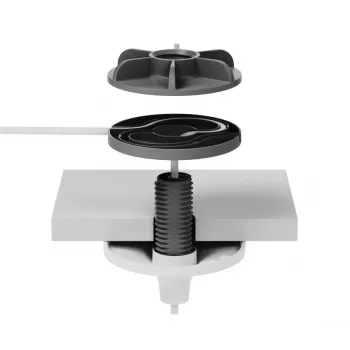 Pakabinamas laikiklis Logitech Mic Pod Pendant Mount, Plotis 145 mm, Aukštis 56 mm