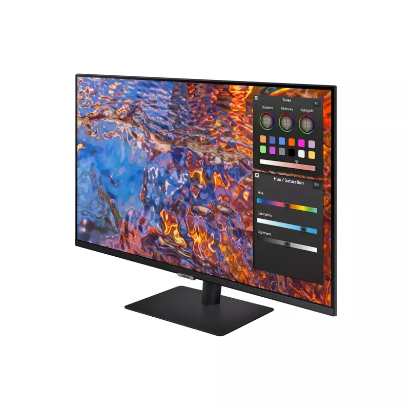 Monitorius Samsung S80PB 32 colių 4K Ultra HD LED IPS 3840 x 2160, 5 ms, 178° žiūrėjimo kampas, USB centras, VESA, aukščio reguliavimas