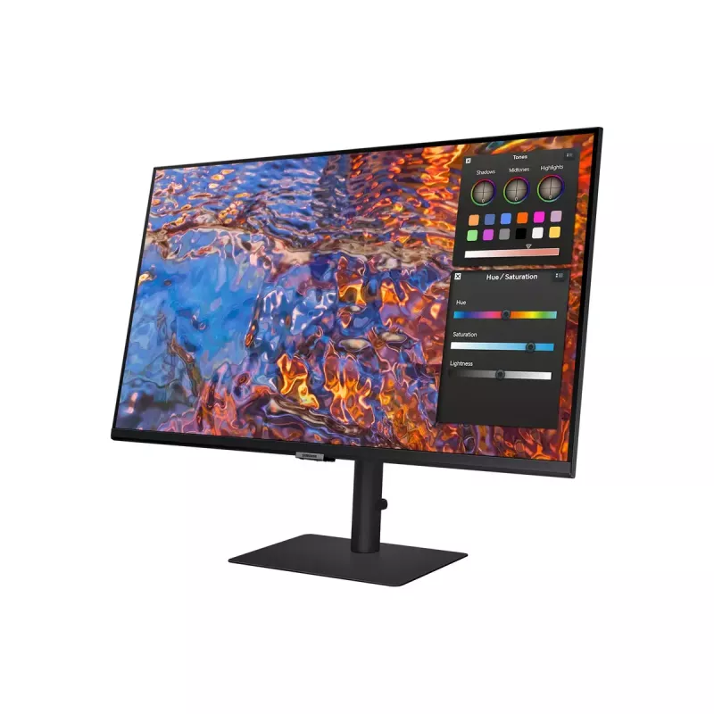 Monitorius Samsung S80PB 32 colių 4K Ultra HD LED IPS 3840 x 2160, 5 ms, 178° žiūrėjimo kampas, USB centras, VESA, aukščio reguliavimas