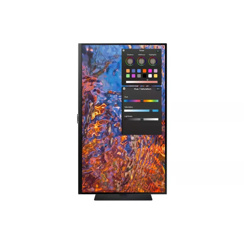 Monitorius Samsung S80PB 32 colių 4K Ultra HD LED IPS 3840 x 2160, 5 ms, 178° žiūrėjimo kampas, USB centras, VESA, aukščio reguliavimas