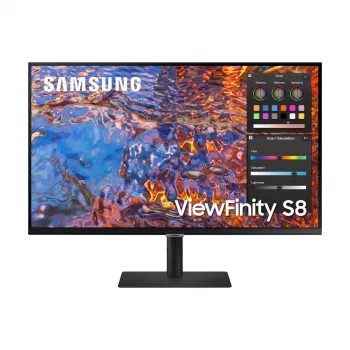 Monitorius Samsung S80PB 32 colių 4K Ultra HD LED IPS 3840 x 2160, 5 ms, 178° žiūrėjimo kampas, USB centras, VESA, aukščio reguliavimas