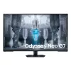Samsung S43CG700NU kompiuterio monitorius 109,2 cm (43 coliai) 3840 x 2160 pikselių 4K Ultra HD LED juodas, baltas