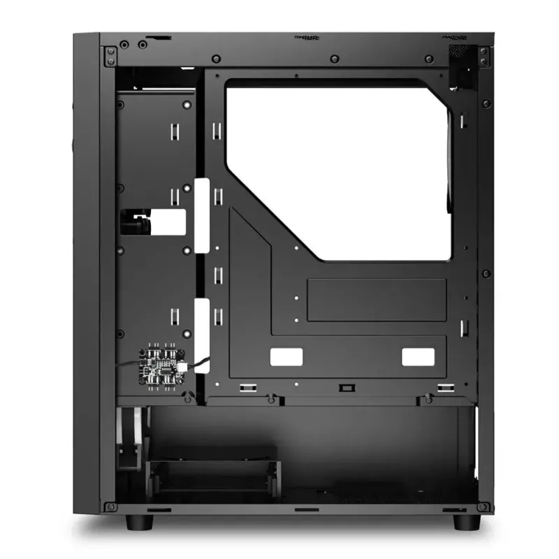 PC korpusas Sharkoon RGB Wave Desktop Juoda