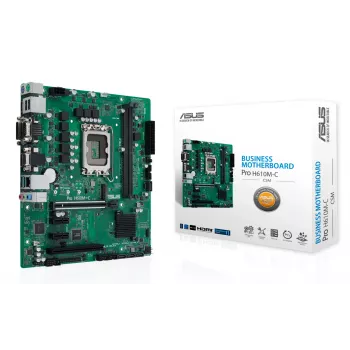 Motininė plokštė ASUS Pro H610M-C-CSM Intel H610 LGA 1700 micro ATX