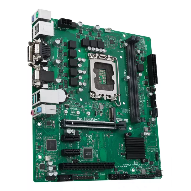 Motininė plokštė ASUS Pro H610M-C-CSM Intel H610 LGA 1700 micro ATX