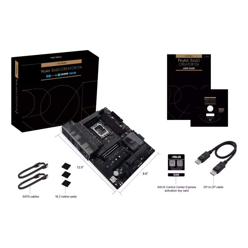 ASUS PROART B660-CREATOR D4 Intel B660 LGA 1700 ATX