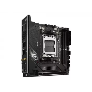 Motininė plokštė ASUS ROG STRIX B650E-I GAMING WIFI mini ITX — AMD B650, Socket AM5, DDR5, 2x M.2, Wi‑Fi 6E, 2,5Gb LAN