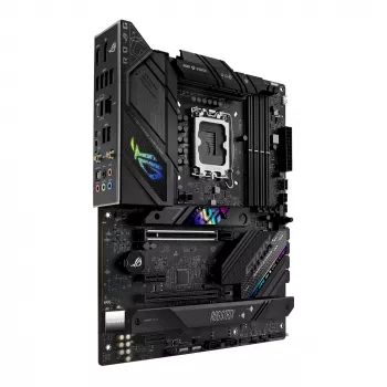 Pagrindinė plokštė ASUS ROG STRIX B760-F GAMING WIFI — Intel B760, LGA 1700, ATX, DDR5, 4 DIMM, Wi‑Fi 6E, 2.5Gb LAN