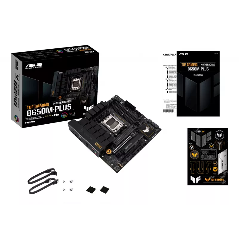 Motininė plokštė ASUS TUF GAMING B650M-PLUS AMD B650 Socket AM5 micro ATX