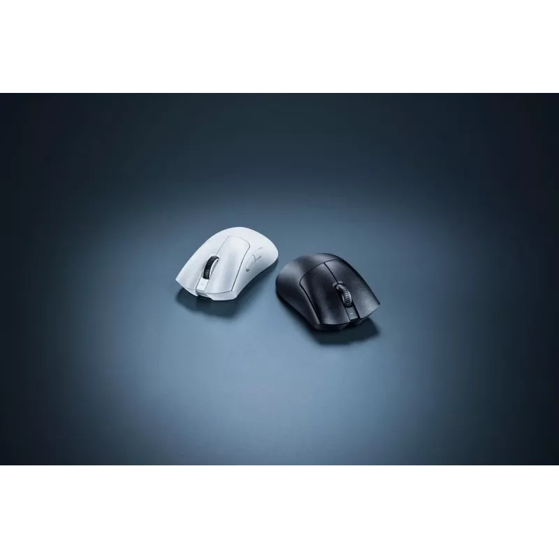 RAZER Deathadder V3 Pro ergonominis belaidis/laidinė žaidimų pelė, balta