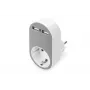 DIGITUS maitinimo adapteris su 2 USB prievadais 250 V, 50 Hz, USB: 5 V, 2,1 A, balta / pilka